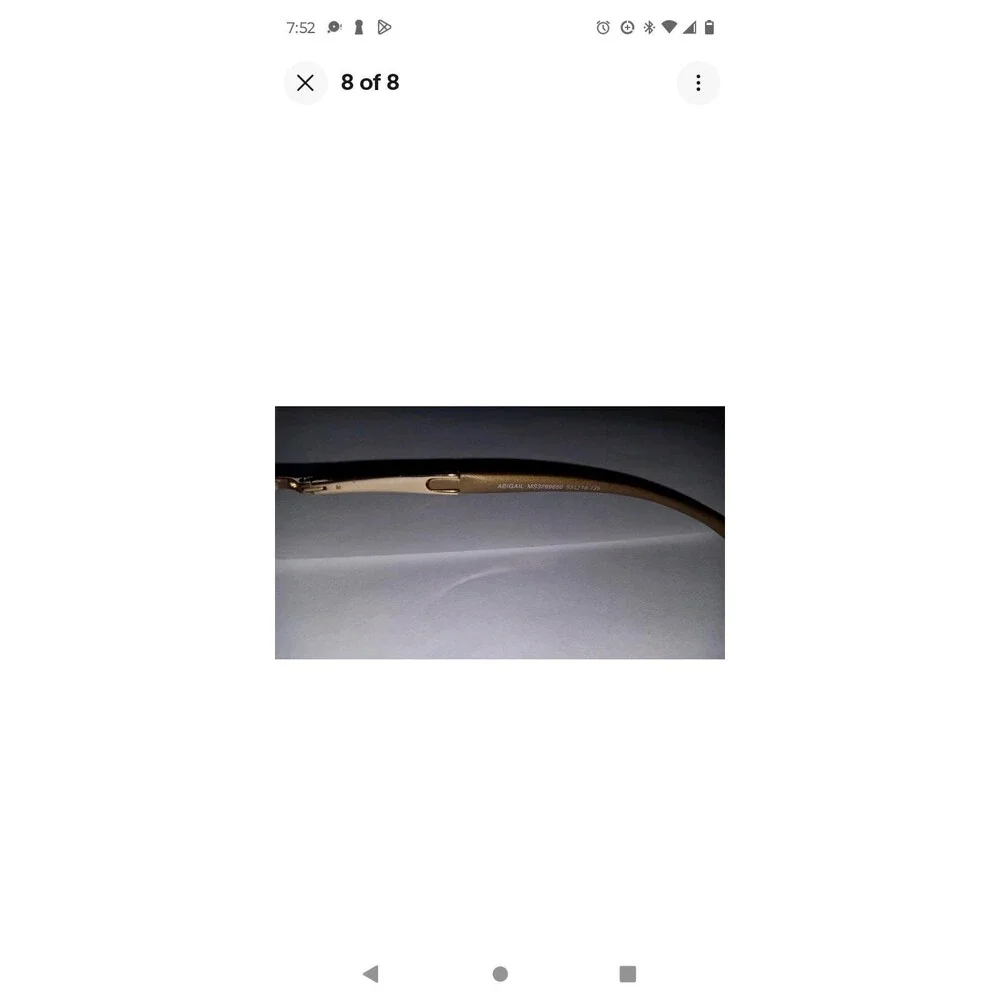 Fossil Abigail Sunglasses Rose Frames MS3299650 53[]18-125